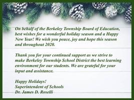 Holiday Message