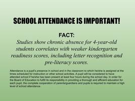 December Attendance Message